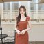 Maggie Double Bow Dress : สีส้มอิฐ [Made by Pastel Time]