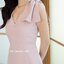 Erin Dress : สีชมพู [Made by Pastel Time]