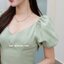 Amber 2in1 Dress : สีเขียวมัทฉะ [Made by Pastel Time]