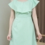 Chloe Single Strap Dress – สีเขียวมิ้นท์ [Made by Pastel Time]