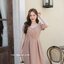 Ella Loveable Dress : สีโอวัลติน **มีแต่ XL**