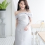 Charming Bow Dress – เดรสสั้นสีเงิน