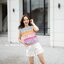 Rainbow Knit เสื้อไหมพรมสีสดใส