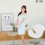 Melany Off-Shoulder Dress – สีเขียวมิ้นท์ [Made by Pastel Time]