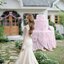 Petal Sway Maxi Dress : สีครีม
