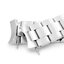 20mm Super Boyer Watch Band for Murph 38mm, 316L Stainless Steel Brushed V-Clasp