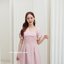 Destiny Puff Dress : สีชมพู [Made by Pastel Time]