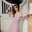 Bellette Bow Shoulder Dress : สีชมพู