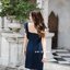 Demi Dress - เดรสสีกรม