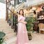 Enola Maxi Dress – Pink สีชมพู