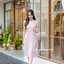Milly Back Bow Dress : สีชมพู