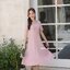 Dear Darling Midi Dress - สีชมพู