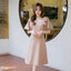 Bellette Bow Shoulder Dress : สีโอวัลติน