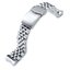 20mm Angus-J Louis JUB Watch Band compatible with Seiko Sumo 316L Stainless Steel Brushed/Polished V-Clasp