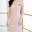 Erin Dress : สีชมพู [Made by Pastel Time]