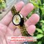 RADO ผู้หญิง The Original Diastar Automatic รุ่น R12416633 (เรือนทอง หน้าทอง พลอย 11 เม็ด)