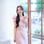 Maggie Double Bow Dress : สีชมพู [Made by Pastel Time]