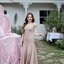 Petal Sway Maxi Dress : สีโอวัลติน