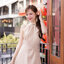 Mei Mei Maxi Dress : สีแชมเปญ [Made by Pastel Time]