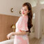 Sassy Midi Dress : Oldrose Cloudy โทนสีโอรส