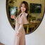 Bellette Bow Shoulder Dress : สีโอวัลติน