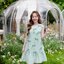 Bow me softly dress : สีเขียว