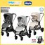 Chicco รถเข็นเด็ก รุ่นBELLAGIO พับง่ายน้ำหนักเบาเพียง9.7 kg แรกเกิด-22kg สี Black