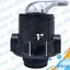 วาล์วหัวถังกรองไฟเบอร์ Multiport valve รุ่นF56A1 (ท่อแกน3/4)( น้ำเข้า-ออก1" ปาก 2.5") หัววาล์วคันโยก พร้อมสแตนเนอร์บน (สำหรับสารกรองคาร์บอน)