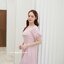 Destiny Puff Dress : สีชมพู [Made by Pastel Time]