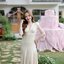Petal Sway Maxi Dress : สีครีม
