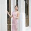 Stacey one-shoulder dress : สีชมพู [Made by Pastel Time]