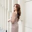 Kessie Chiffon Sleeve Dress – สีโอวัลติน**มีแต่XL**