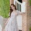Coquette Bow Fit & Flare dress - ลายโบว์