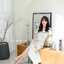 Nella Ruffle Shoulder Dress - สีเขียวมิ้นท์