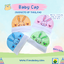 Infant Bonet หมวกพื้นสีเด็ก พิมพ์ 100% cotton มีหลายลายมาก