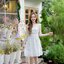Girlish Floret Dress : ลายช่อดอกไม้ผูกโบว์ [Made by Pastel Time]