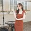 Maggie Double Bow Dress : สีส้มอิฐ [Made by Pastel Time]