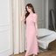 Julia one shoulder maxi dress: สีชมพู