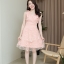 Jamille Lace Dress – สีโอรส **มีแต่S**
