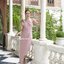 Stacey one-shoulder dress : สีชมพู [Made by Pastel Time]