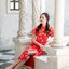 Cherry Ang Pao Dress เดรสกี่เพ้าคอจีนสีแดง