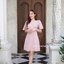 Sassy Flare Dress : สีชมพู
