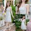 Girlish Floret Dress : ลายช่อดอกไม้ผูกโบว์ [Made by Pastel Time]