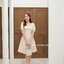 Destiny Puff Dress : สีครีม [Made by Pastel Time]