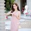 Criss Cross Dress : สีชมพู [Made by Pastel Time]