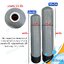 ถังไฟเบอร์ FRP สีเทา ขนาด 8x44" ปากถัง 2.5" (24ลิตร) + หัวถังคันโยก รุ่นF64A1 สำหรับสารกรองเรซิ่น ท่อน้ำ 1 นิ้ว