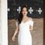 Fancille Drapery Midi Dress - สีขาว