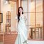 Nella Ruffle Shoulder Dress - สีเขียวมิ้นท์