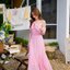 Fay Off-Shoulder Maxi Dress – Blush Pink สีชมพู