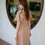 Bellette Bow Shoulder Dress : สีโอวัลติน